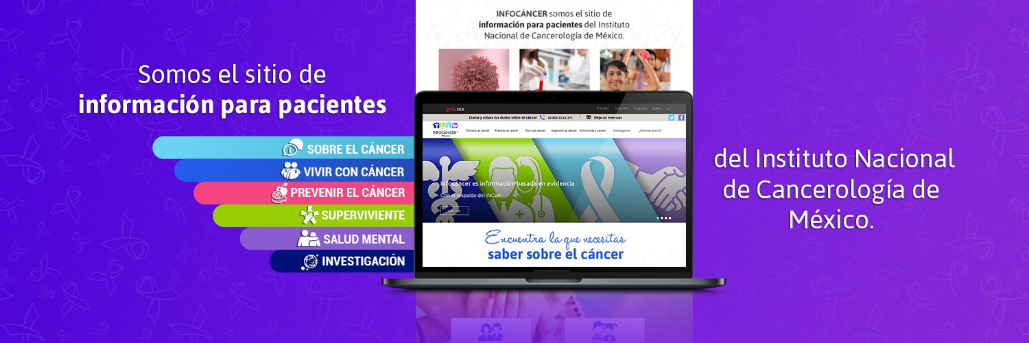 Infocáncer México banner