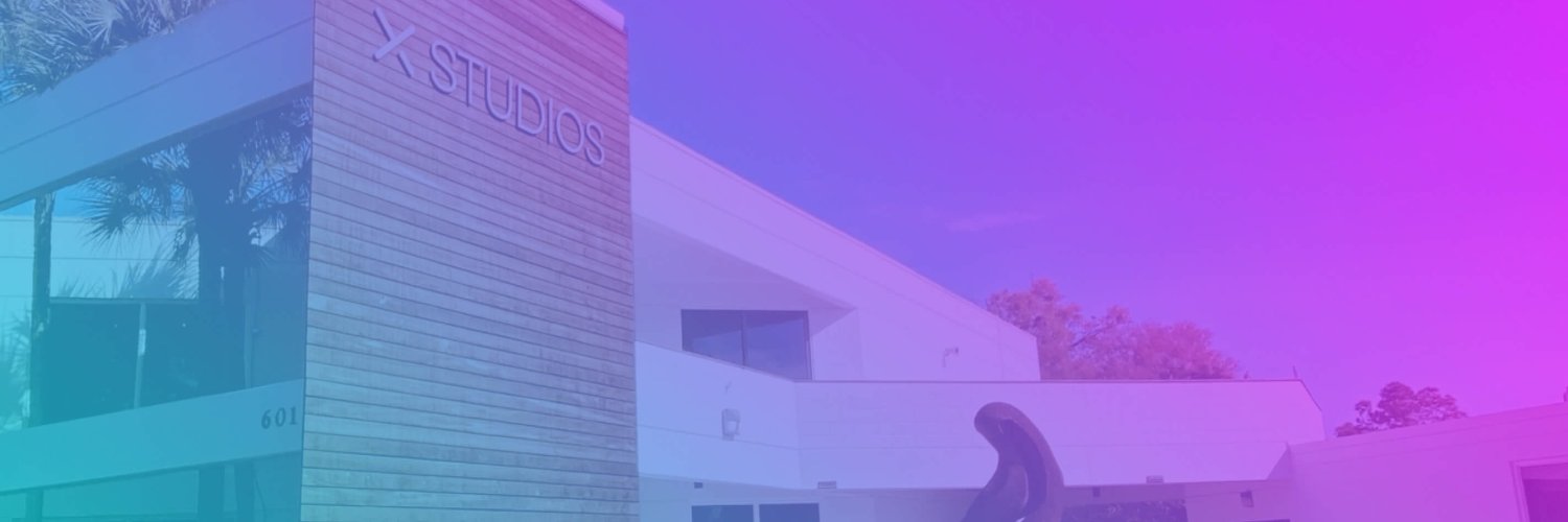 X Studios banner