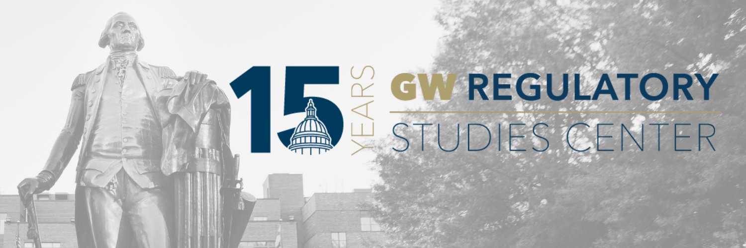GW Regulatory Studies Center banner