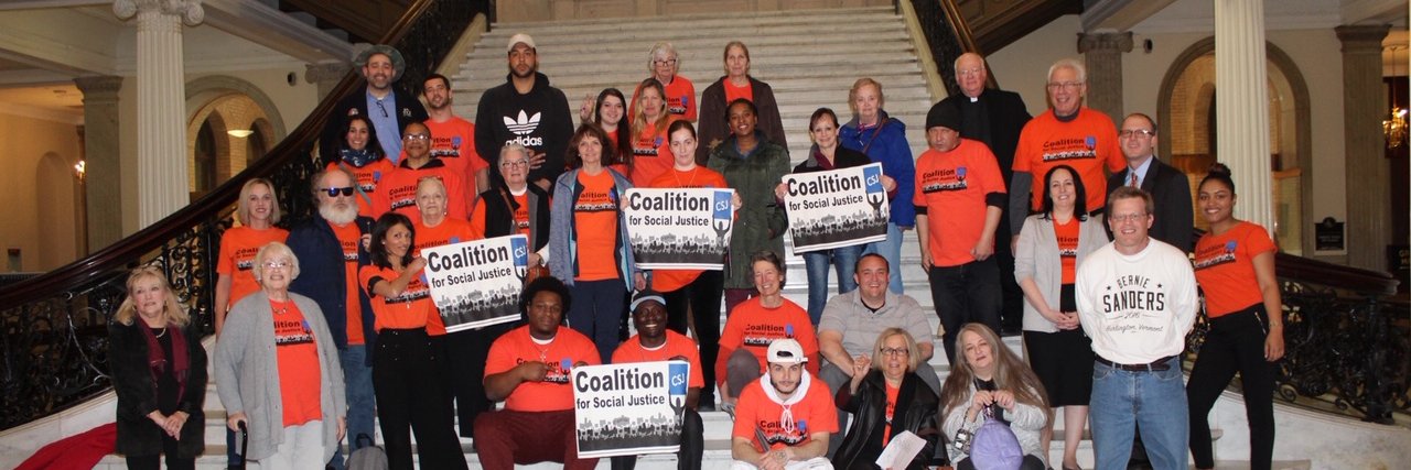 Coalition for Social Justice banner