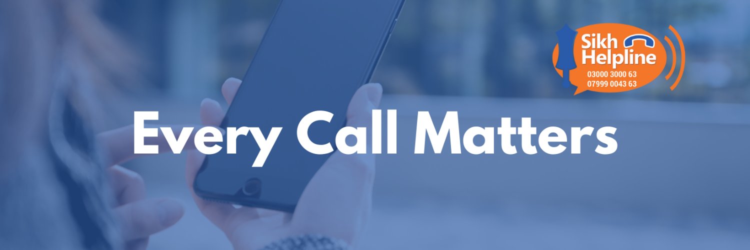 Sikh Helpline banner