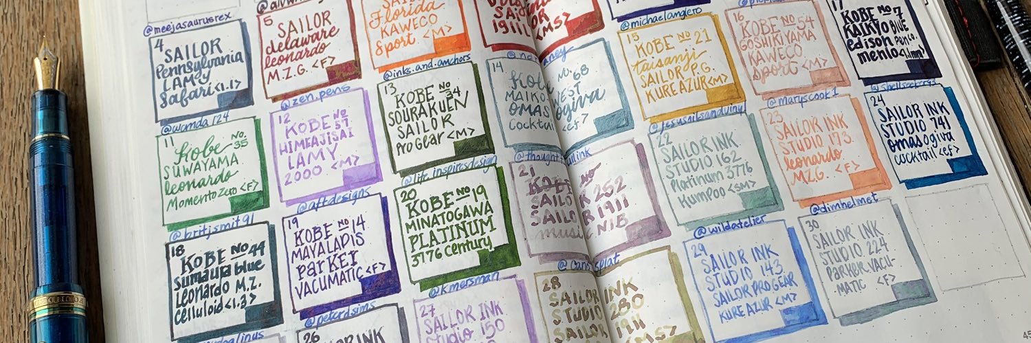 InkJournal's profile banner image