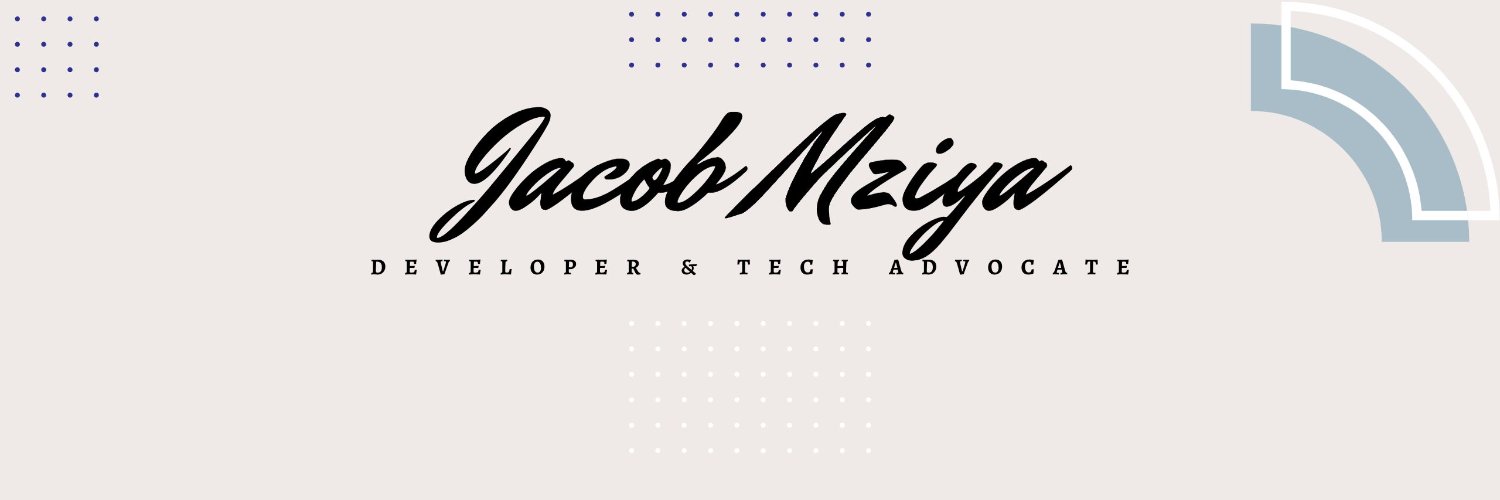 jacobmziya's profile banner image