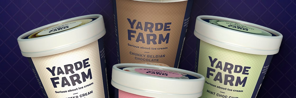 Yarde Farm Ice Cream banner
