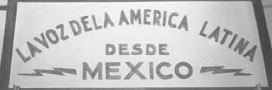 XEW radio banner