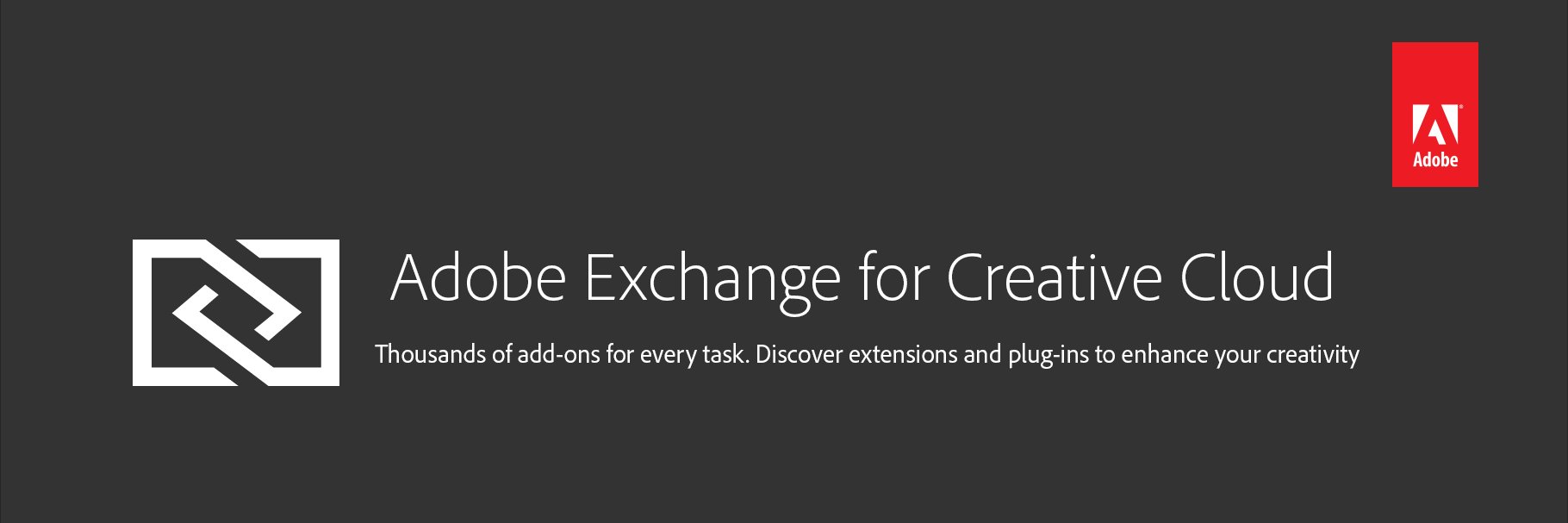 Adobe Exchange banner