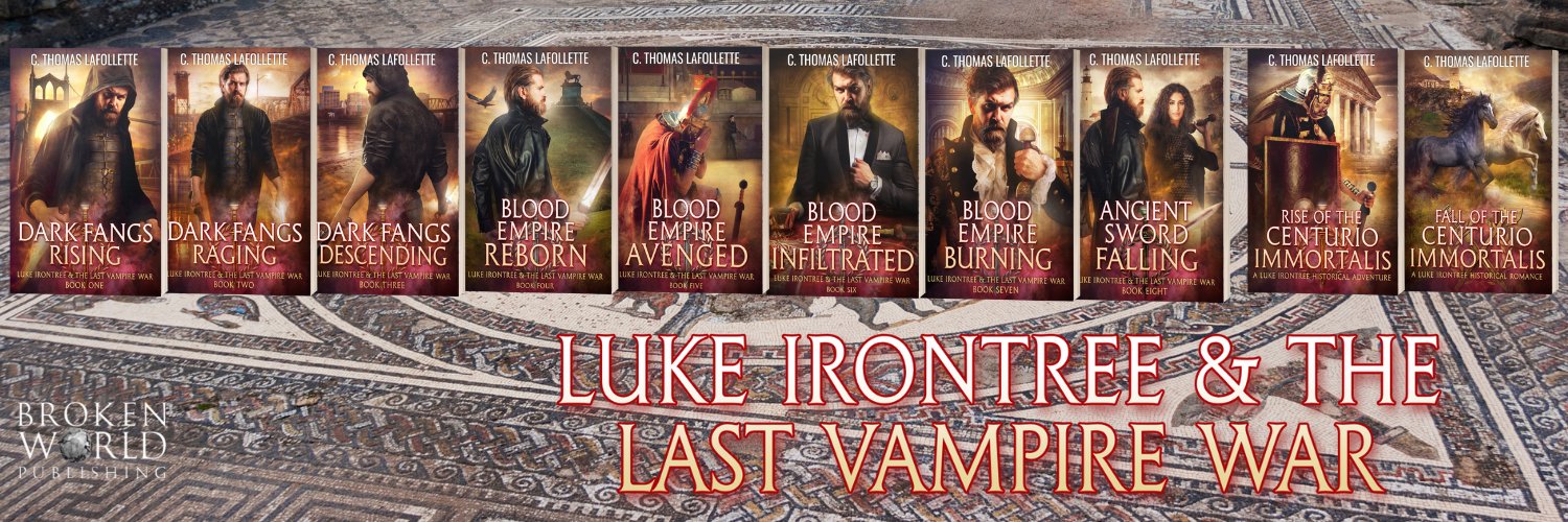 C. Thomas Lafollette - Dark Fangs Rising - Out Now banner