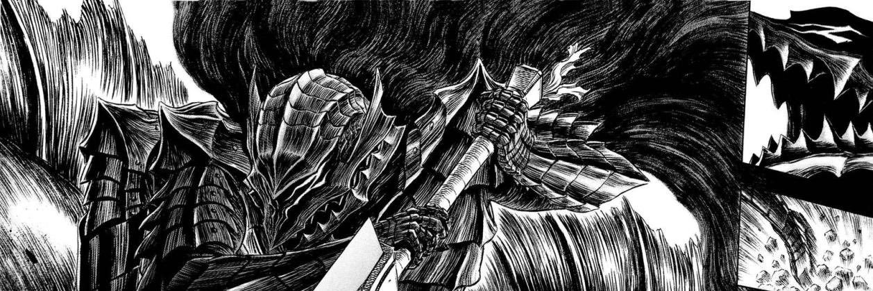 Twitter banner for @Berserk