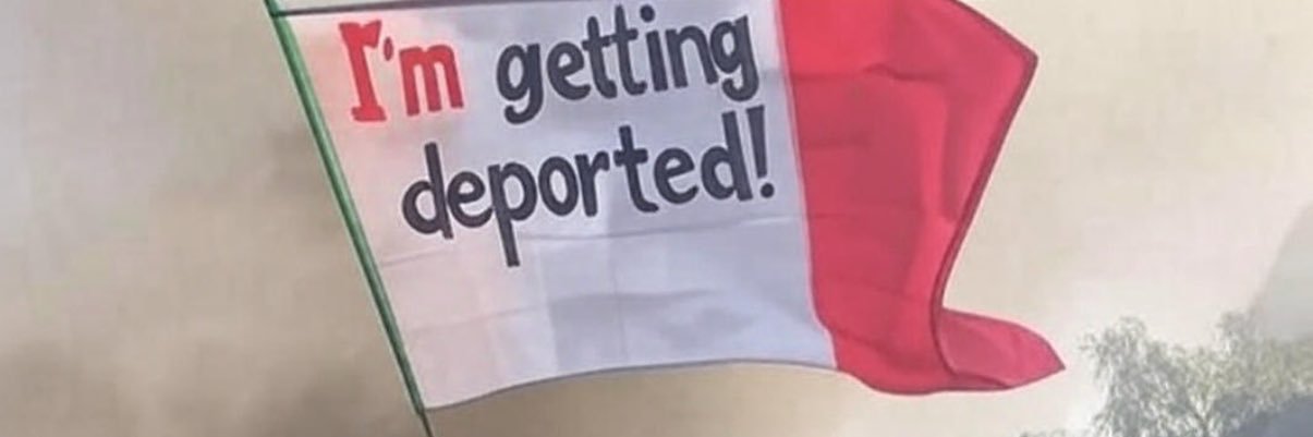 U.S of A banner