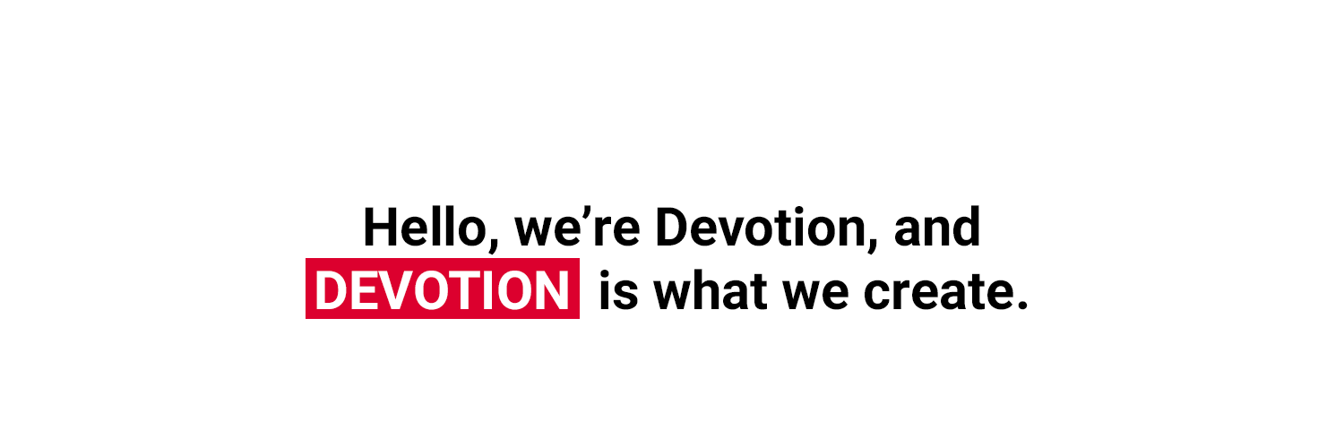 Devotion banner