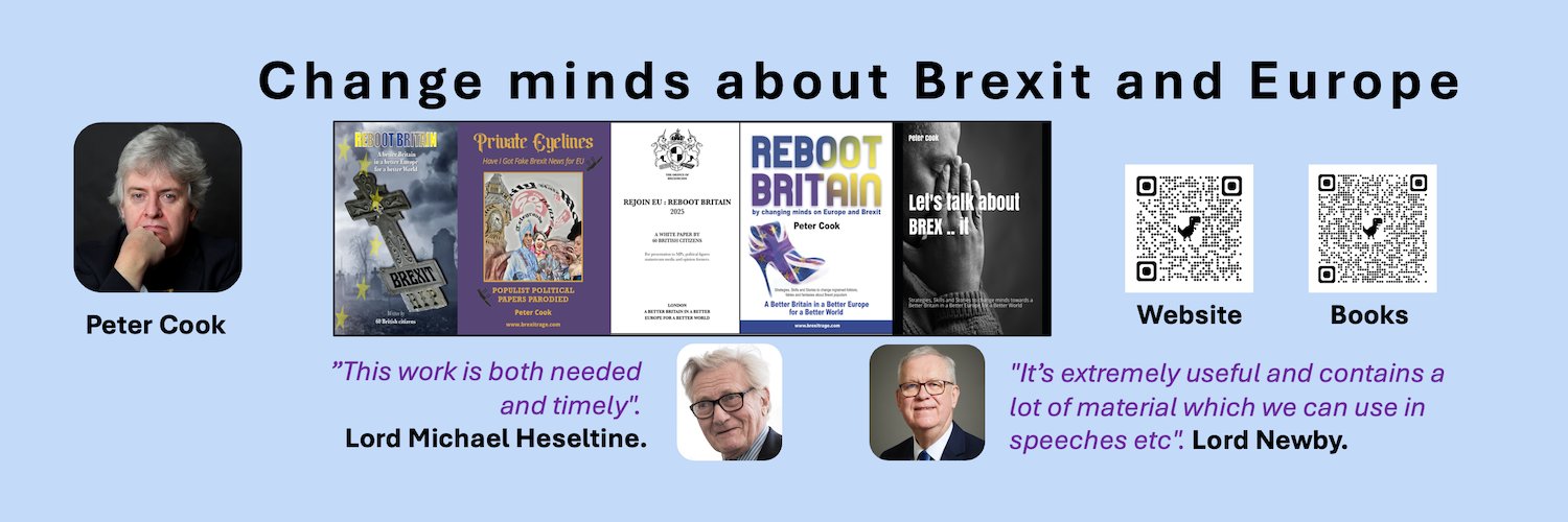 Peter Cook - Brexorcist in Chief - Reboot Britain banner