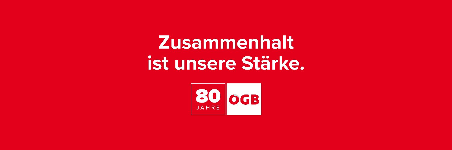 ÖGB's banner
