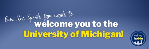 UmichRecSports Profile Banner