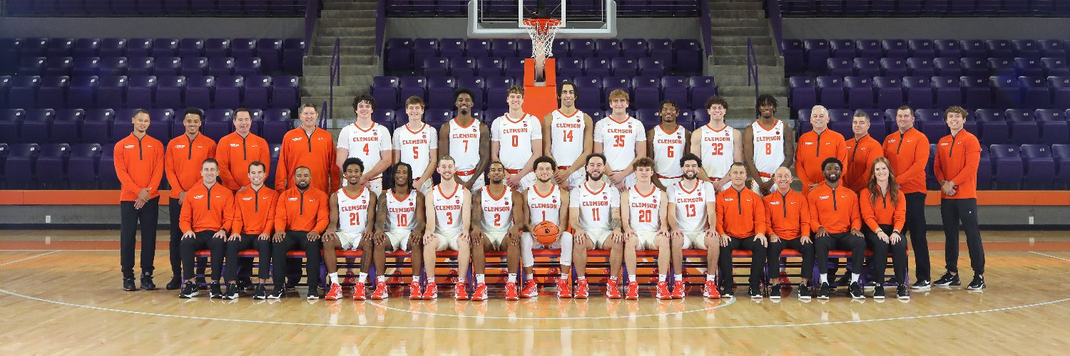 Clemson Basketball's banner
