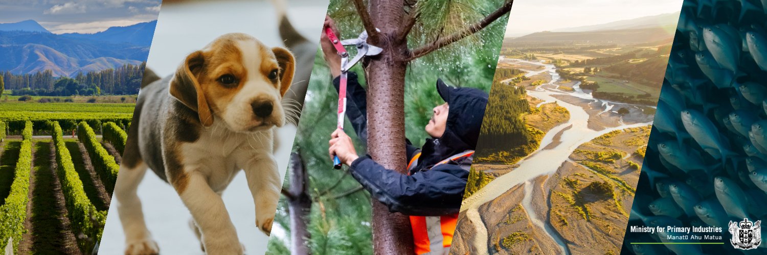 Ministry for Primary Industries banner