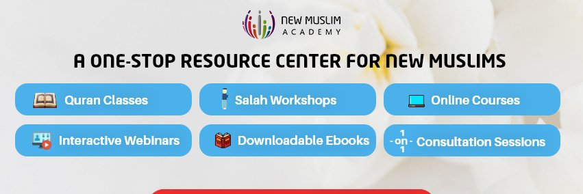 New Muslim Academy banner