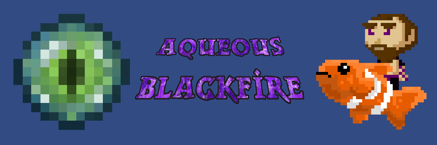 Aqueous BlackFire banner