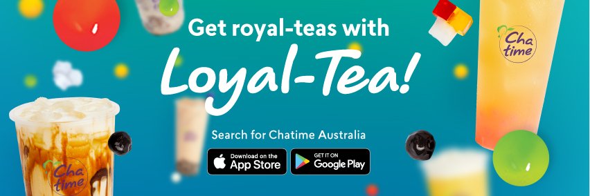 Chatime Australia banner