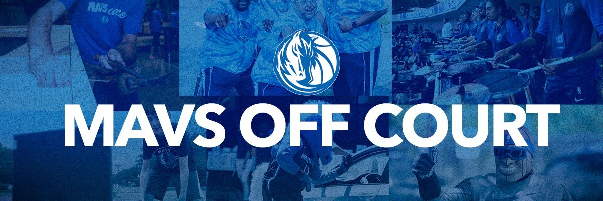 Mavs Off-Court's banner