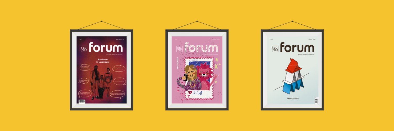forum - für Politik, Gesellschaft und Kultur banner