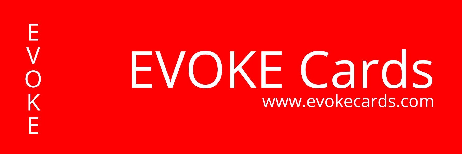 EVOKE Cards 💙 banner
