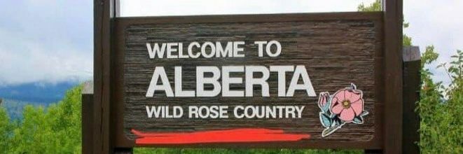 Kathy Flett (insert Alberta flag here)'s banner