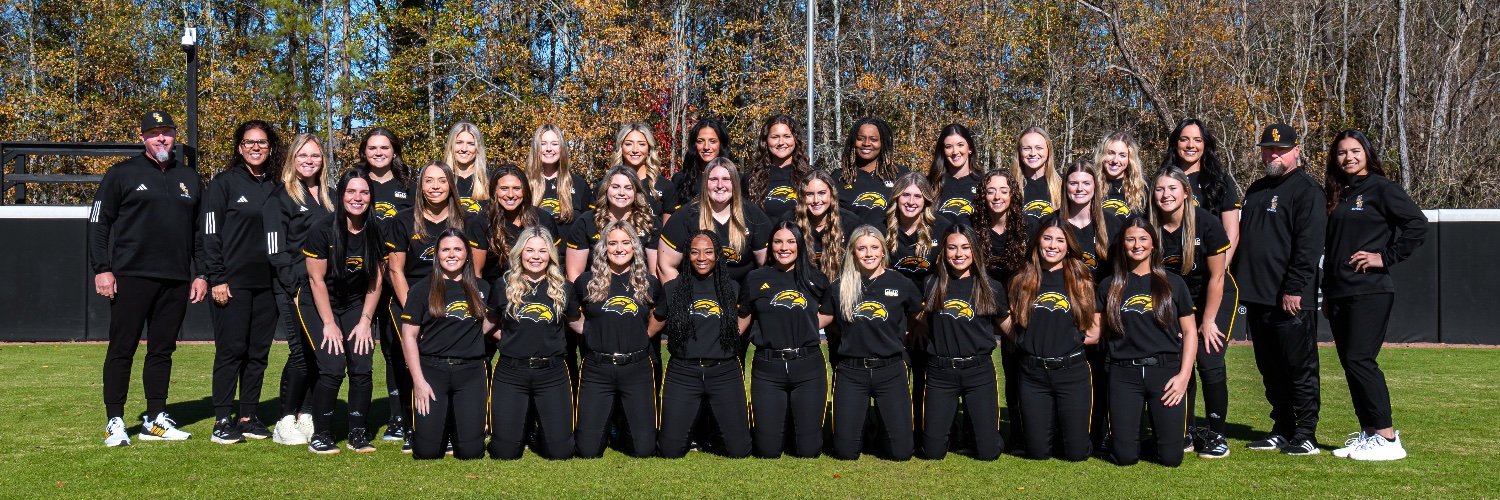 Southern Miss Softball's banner