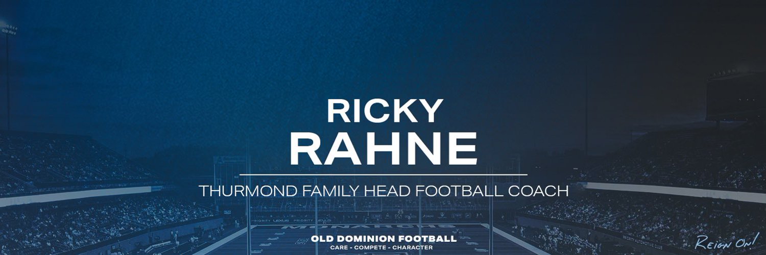 Ricky Rahne Profile Banner