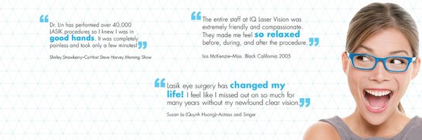 IQLaserVision Profile Banner