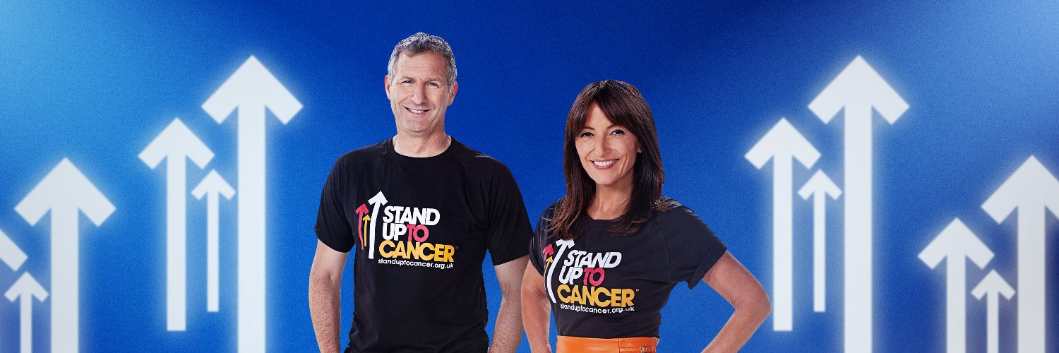 Stand Up To Cancer UK banner