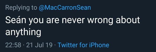 MacCarronSean Profile Banner