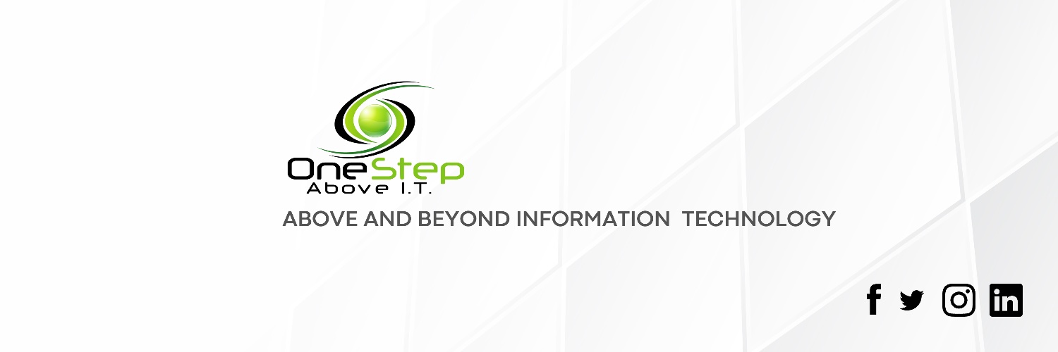 OneStepAboveIT's profile banner image