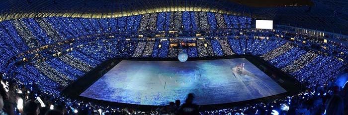 Azul y Blanco banner