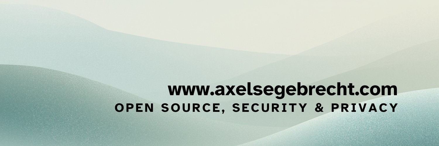 Axel Segebrecht 💚 banner