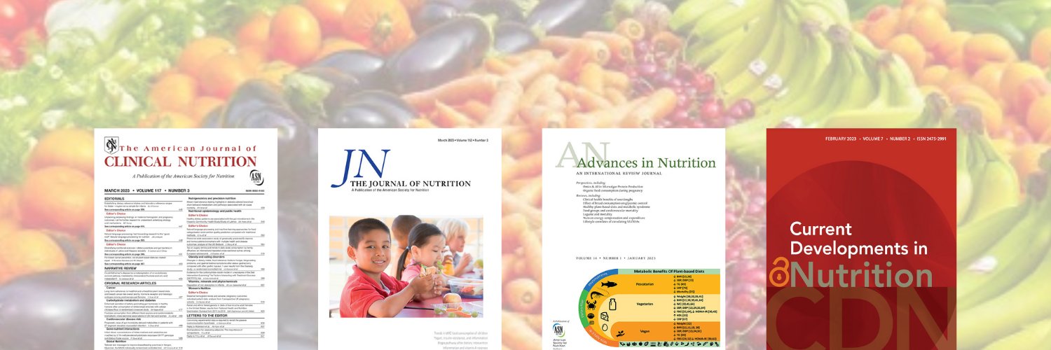 American Society for Nutrition Journals banner