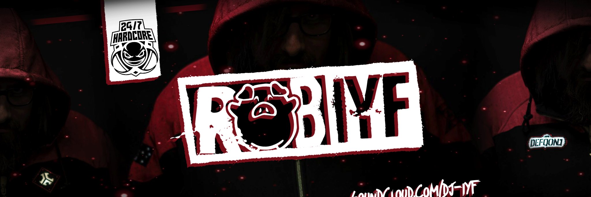 Rob IYF 24/7 Hardcore banner