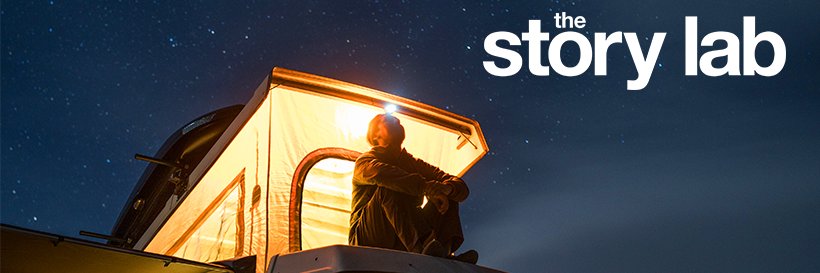 The Story Lab banner