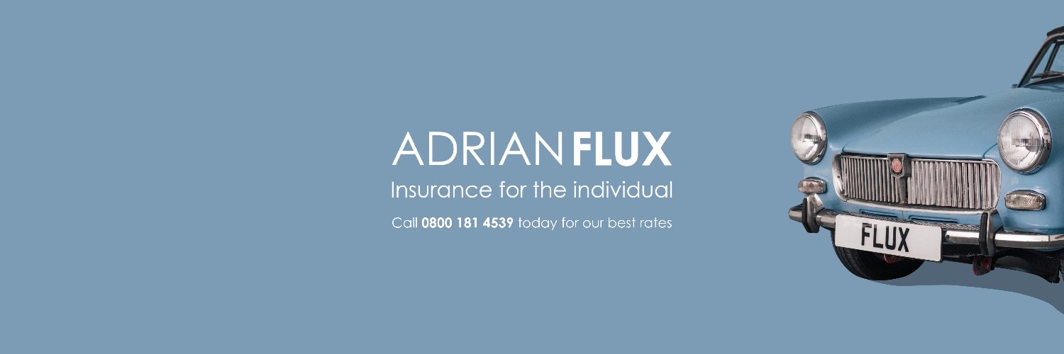 Adrian Flux banner