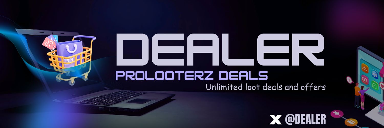 Twitter banner for @Dealer