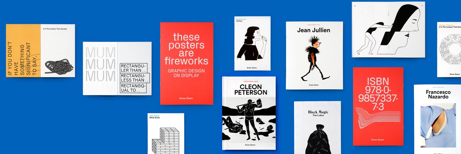 Draw Down Books banner