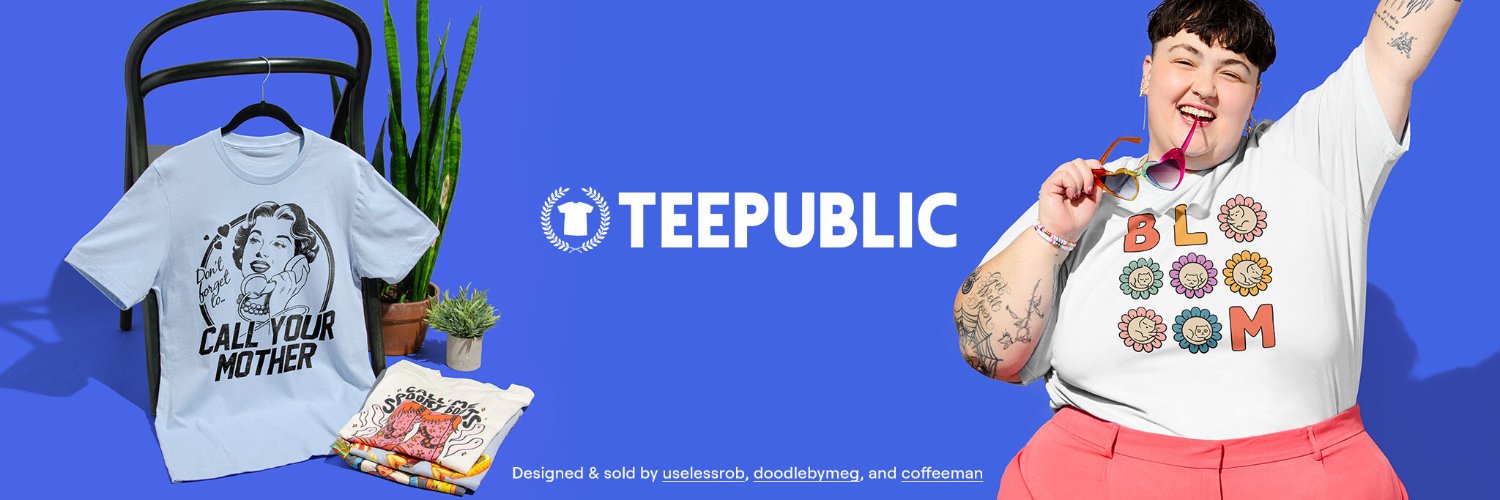 TeePublic banner