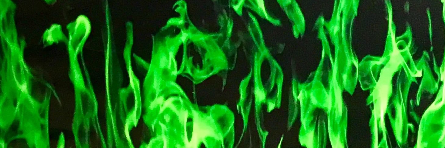 THE GREEN MACHINE banner