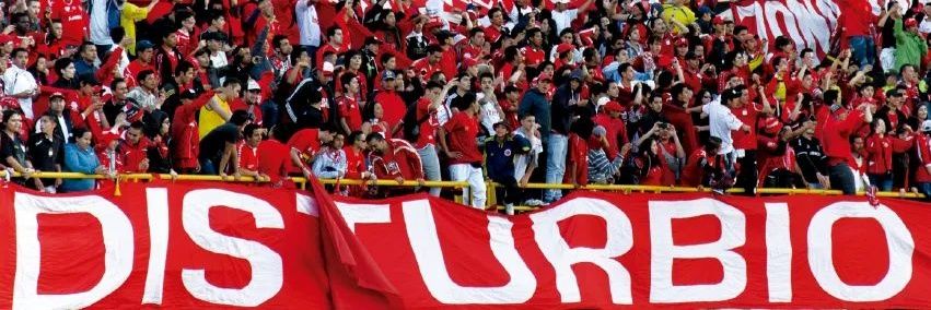 Disturbio Rojo Colombia banner