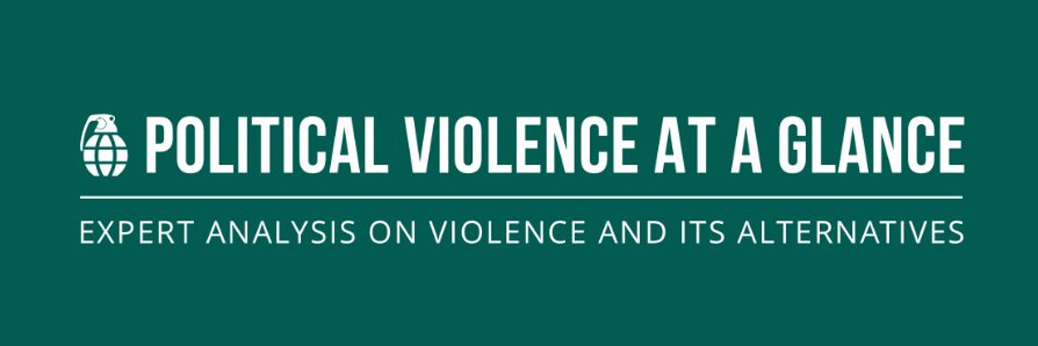 Political Violence At A Glance Profile Banner