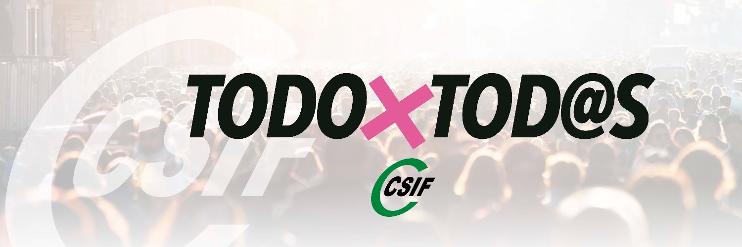 CSIF Nacional's banner