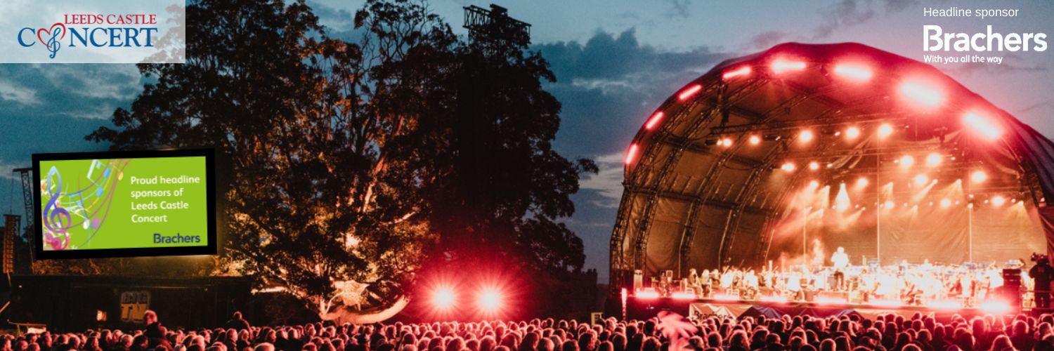 Leeds Castle Concert banner