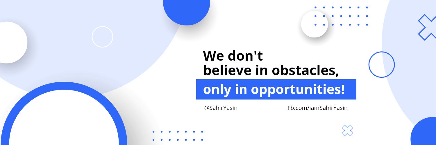 SahirYasin's profile banner image