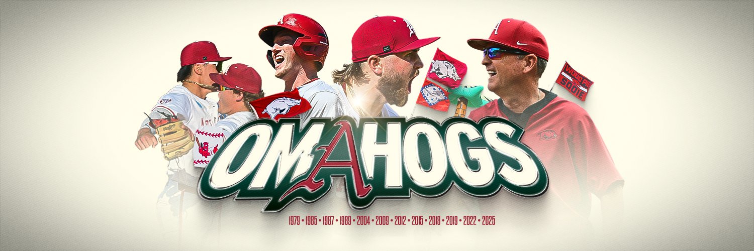 Arkansas Baseball's banner