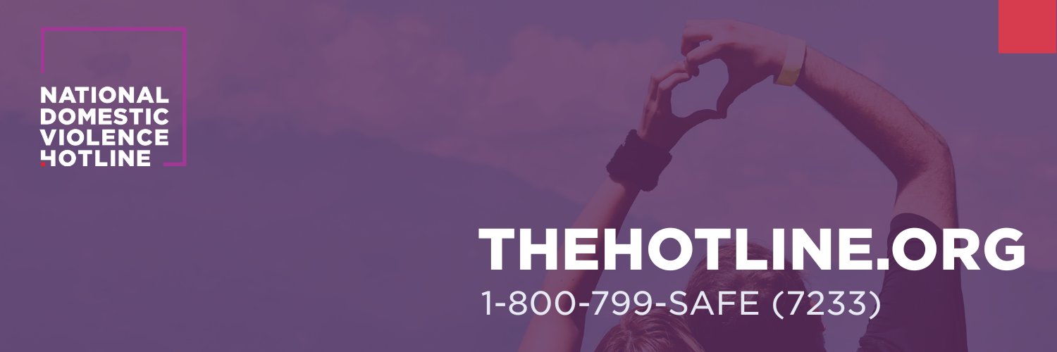 National Domestic Violence Hotline banner