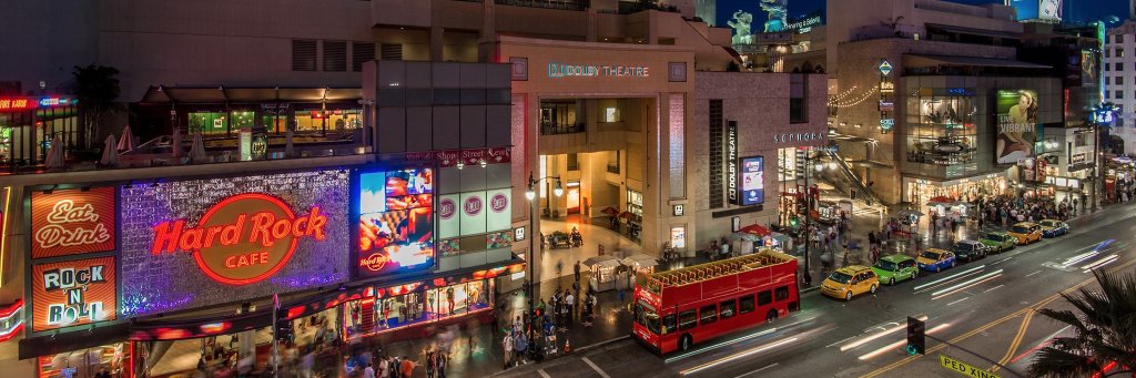 Ovation Hollywood banner